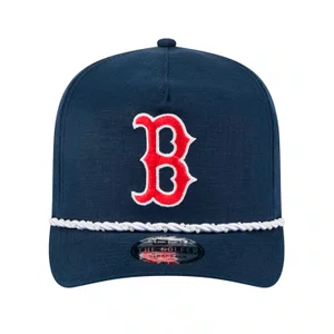Boné New Era Golfer Boston Red Sox Pearl Rope Azul Marinho