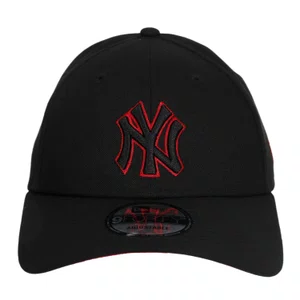 Boné New Era New York Yankees Preto/Vermelho