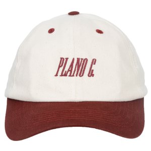 Boné Plano C. Polo Hat Strapback Logo Off White/Bordo