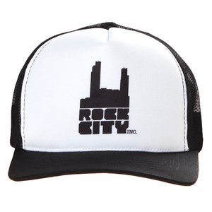 Boné Rock City Logo Tradicional Preto/Branco
