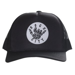 Boné Rock City Nanda Bond Tradicional Preto/Branco