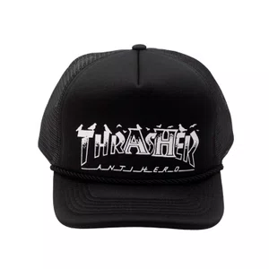 Boné Thrasher Anti Hero Trucker Pigeon Preto