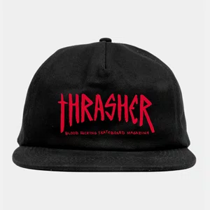 Boné Thrasher Toy Machine Snapback Scratch Preto