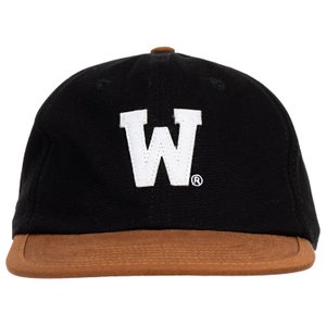 Boné Wats Dablio Six Panel Preto/Caqui