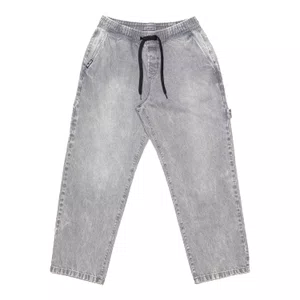 Calça Lrg Jeans Bad Gray Cinza