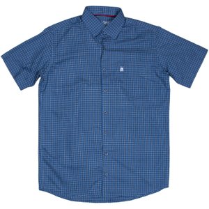 Camisa Rock City Basic Xadrez Azul