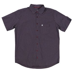 Camisa Rock City Basic Xadrez Bordô