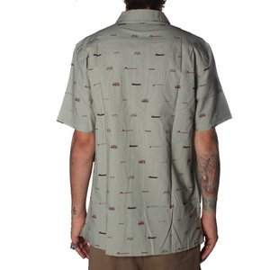 Camisa Vans Yusuke Kombi Skate Surf Verde Rock City