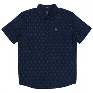 Camisa Volcom Bankstone Azul Marinho