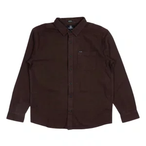 Camisa Volcom M/L Caden Marrom