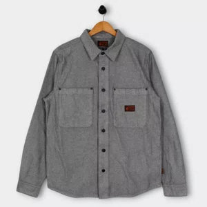 Camisa Volcom M/L Levelstone Cinza