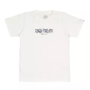 Camiseta Aston Dice Infanto Juvenil Off White