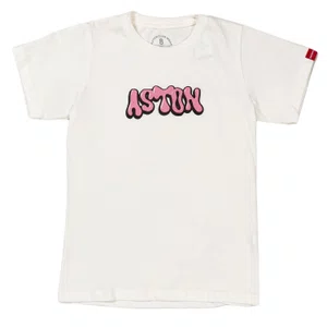 Camiseta Aston Gum Infantojuvenil Off White