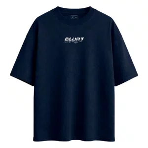 Camiseta Blunt Over Flariel Azul Marinho