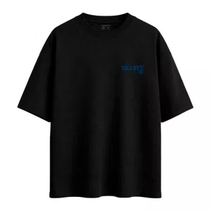 Camiseta Blunt Over Planet Flower Preto