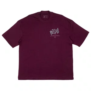 Camiseta Blunt Oversize Gleam Vinho