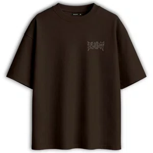 Camiseta Blunt Oversized Dark Marrom
