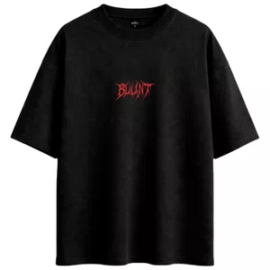 Camiseta Blunt Oversized Loop Preto