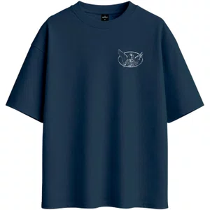 Camiseta Blunt Oversized Timeless Azul Marinho