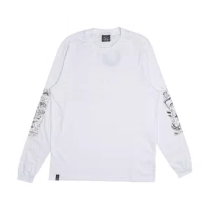 Camiseta Child All Day All Night M/L Branco