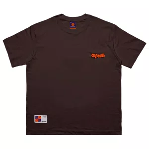 Camiseta Crafted Orange Fire Starter Marrom