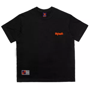 Camiseta Crafted Orange Fire Starter Preto