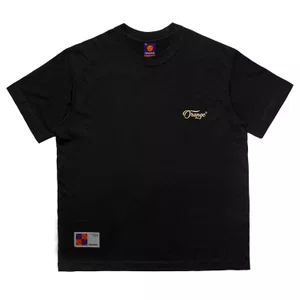 Camiseta Crafted Orange Visions Preto