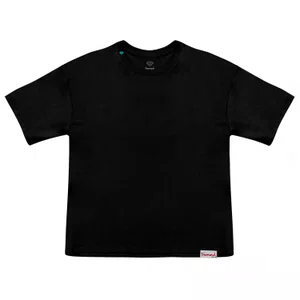Camiseta Diamond Mini Brilliant Neck Oversized Preto
