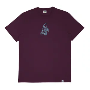 Camiseta Drop Dead Infanto Juvenil Hardgoods Bordo