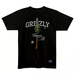 Camiseta Grizzly Tallest Pine Preto