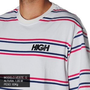 Camiseta High Kidz Rosa - Matriz Skate Shop Online