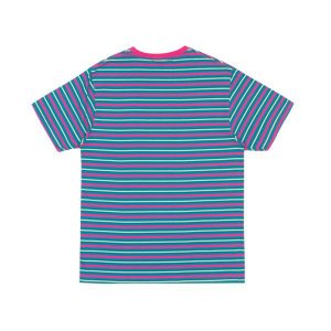 YK's shop Camiseta High Company Kidz Vertical Listrado Roxo/Verde - Rock City