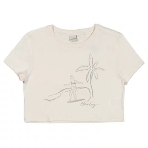 Camiseta Hurley Hawaii Feminina Off White