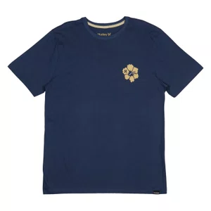 Camiseta Hurley Hibiskull Azul Marinho