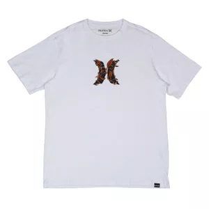 Camiseta Hurley Icon Garden Oversize Branco
