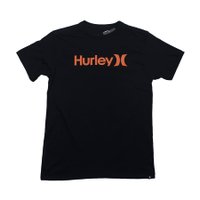 Camiseta Hurley O&O Solid Juvenil Preto