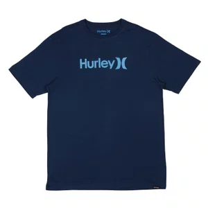 Camiseta Hurley Sik O&O Solid Oversize Azul Marinho