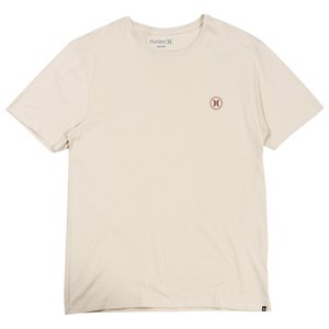 Camiseta Hurley Silk Circle Icon Oversize Areia