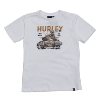 Camiseta Hurley Sunset Infantil Branco