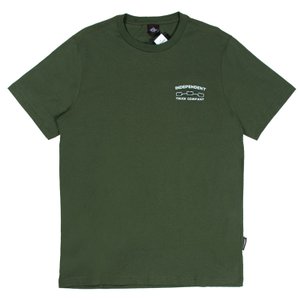 Camiseta Independent Anytime Anywhere Chain Verde Militar