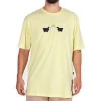 Camiseta Lost Sheep To Sheep Amarelo Claro