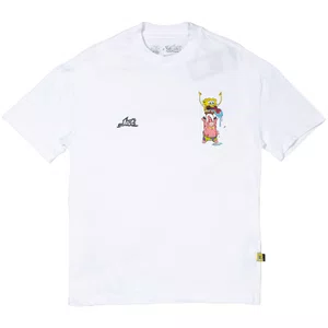 Camiseta Lost X Bob Esponja Craziness Under The Sea Branco