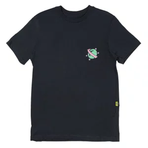 Camiseta Lost X Bob Esponja Crazy Gang Cinza Chumbo