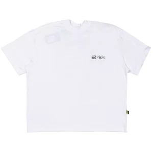 Camiseta Lost X Bob Esponja Quadrada Gary Artist Branco