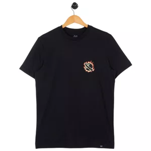 Camiseta Lost You Work I Skateboard Preto