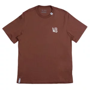 Camiseta Lrg Stay Stacked Marrom