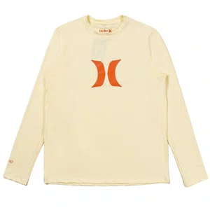 Camiseta Lycra Hurley M/L Icon Amarelo