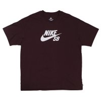 Camiseta Nike Sb Tee Logo Vinho