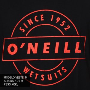 Camiseta O´neill Tailgate Preto - Rock City