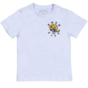 Camiseta Rock City Good Times Infantil Branco